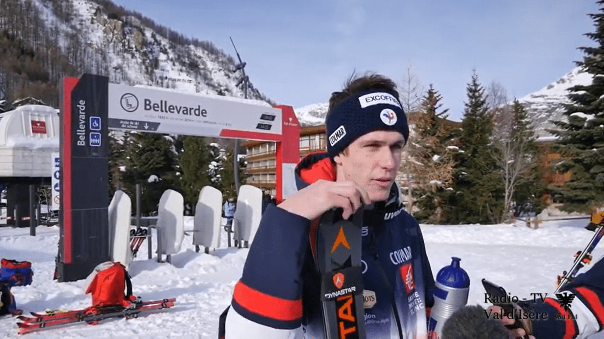 Sur la face de Bellevarde avec Clément et Jean-Baptiste