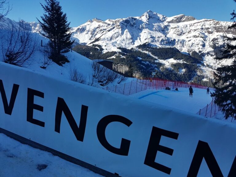L&rsquo;interminable descente du Lauberhorn