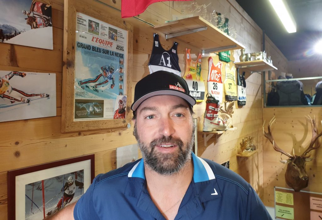 Sur la OK, avec Pierre-Emmanuel Dalcin