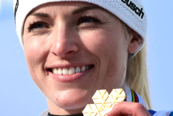 Lara Gut-Behrami en Or