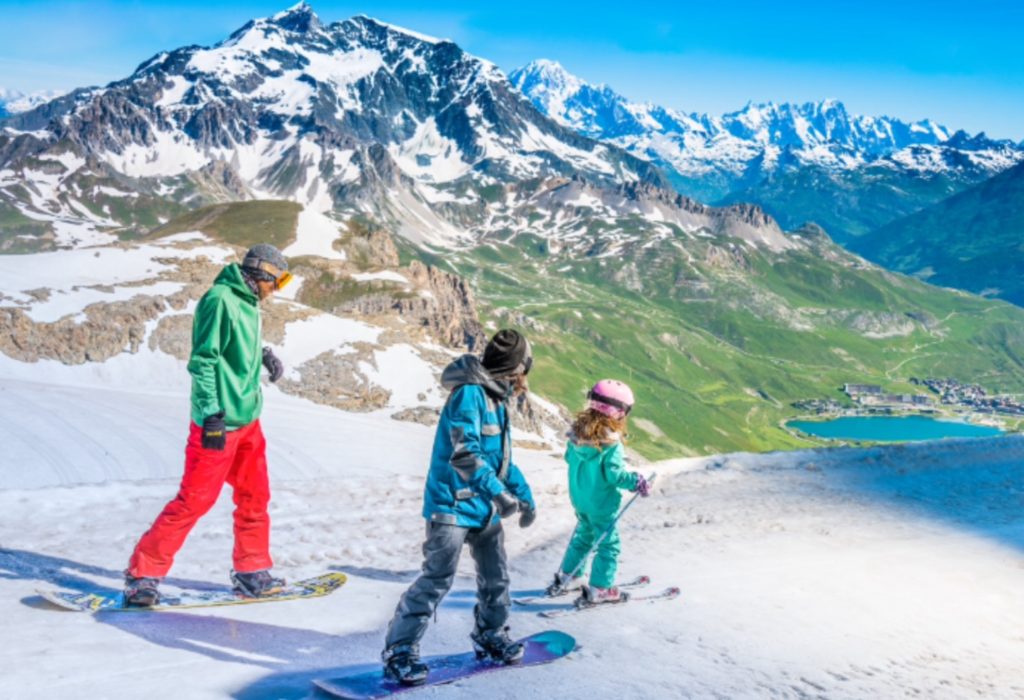 Skier sur les glaciers cet été