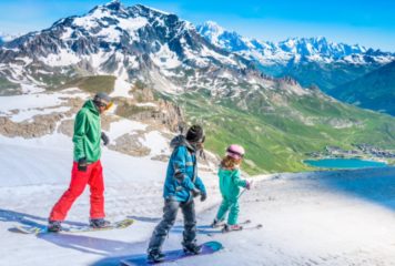 Skier sur les glaciers cet été