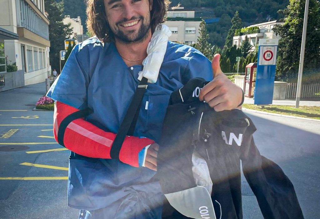 Fracture de l’avant-bras pour Matthieu Bailet