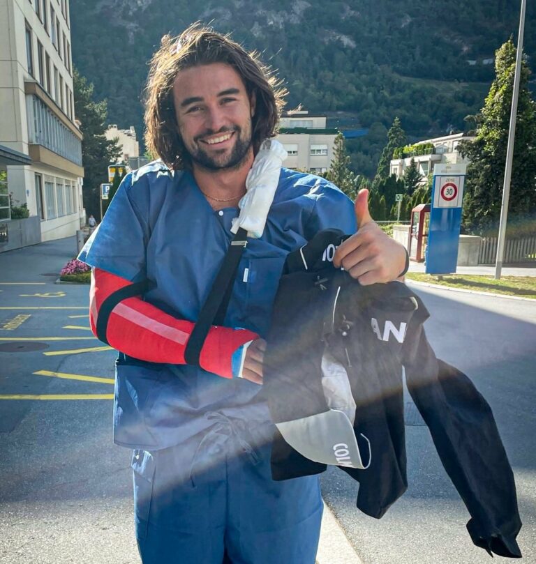 Fracture de l’avant-bras pour Matthieu Bailet