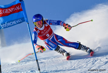 Sur les traces de Tessa Worley à Courchevel
