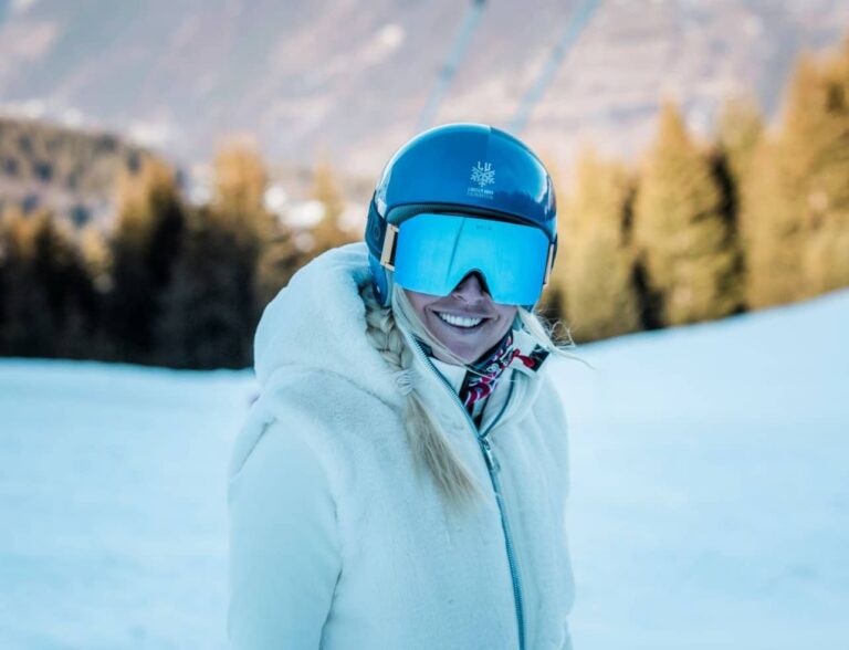 Lindsey Vonn sur l&rsquo;Eclipse à Courchevel