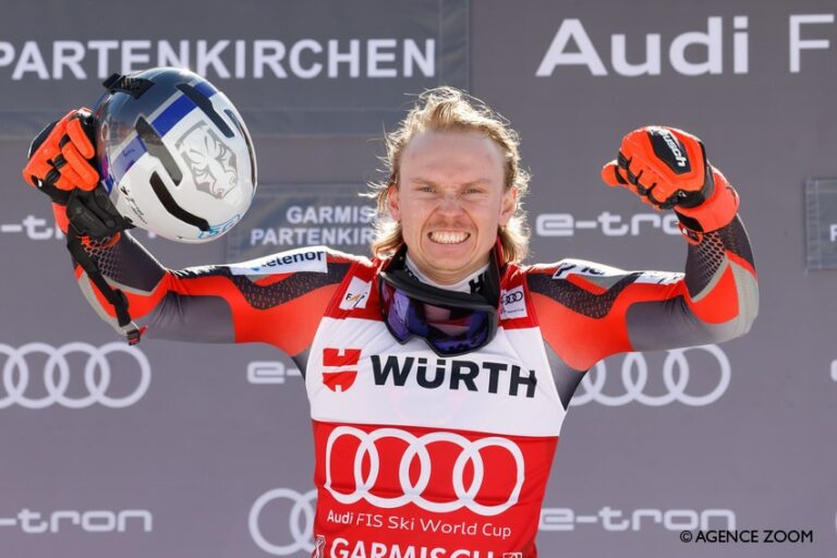 Doublé d’Henrik Kristoffersen à Garmisch