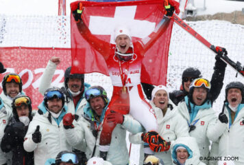 Marco Odermatt sacré champion olympique du géant