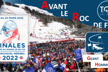 Avant le géant hommes, sur le Roc de Fer