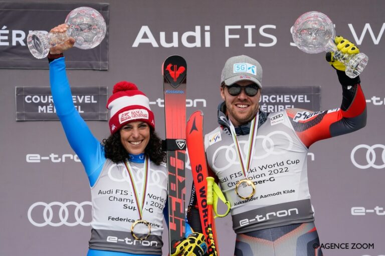 Super-G Finales Courchevel Méribel : les petits globes pour Kilde et Brignone