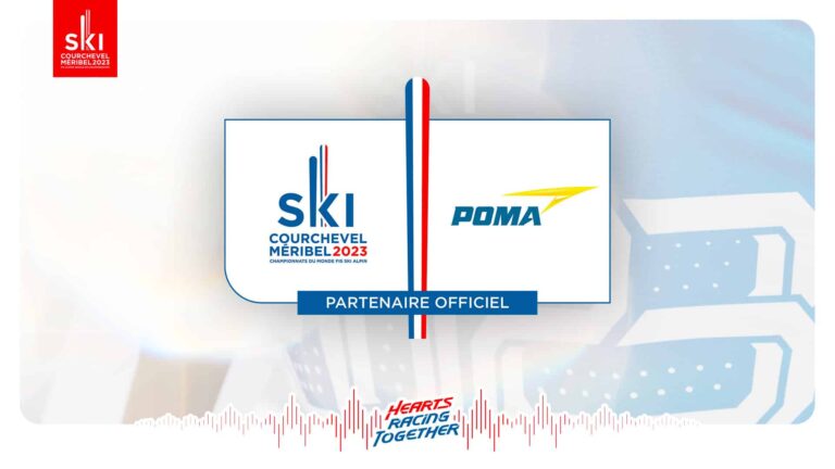 POMA devient partenaire officiel de Courchevel Méribel 2023
