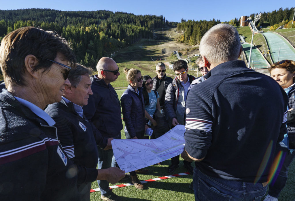Ultime visite d’inspection FIS pour Courchevel Méribel 2023