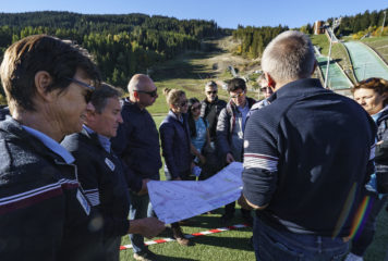 Ultime visite d’inspection FIS pour Courchevel Méribel 2023