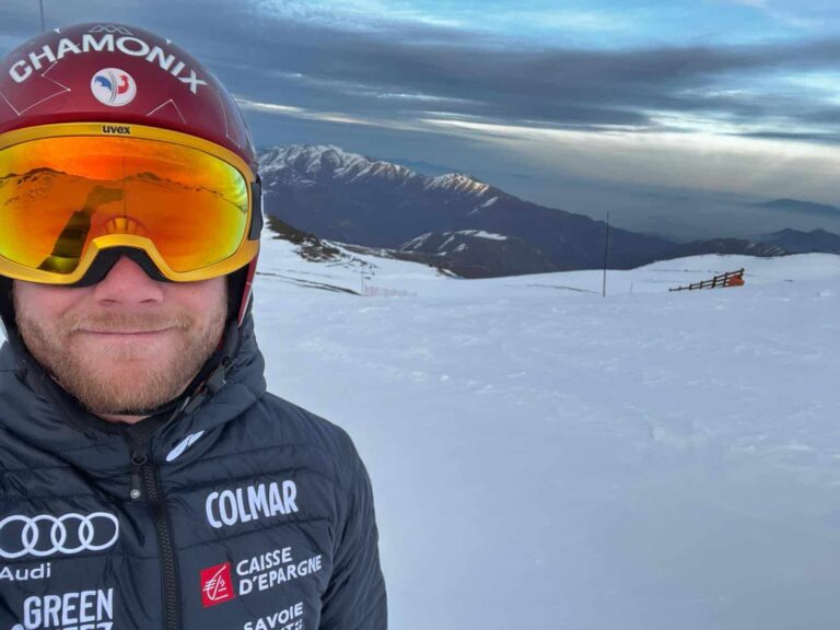Blaise Giezendanner : « Je suis serein, mon podium à Kitzbühel m’a fait beaucoup de bien »