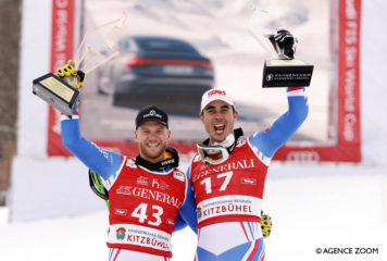 Les premières de Johan Clarey sur la Streif de Kitzbühel