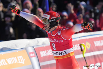 Ramon Zenhaeusern le plus fort au pied du Mont-Blanc