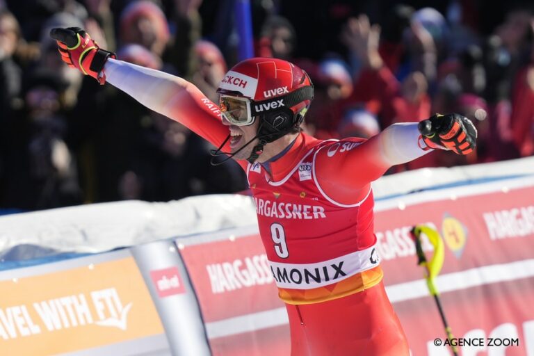Ramon Zenhaeusern le plus fort au pied du Mont-Blanc