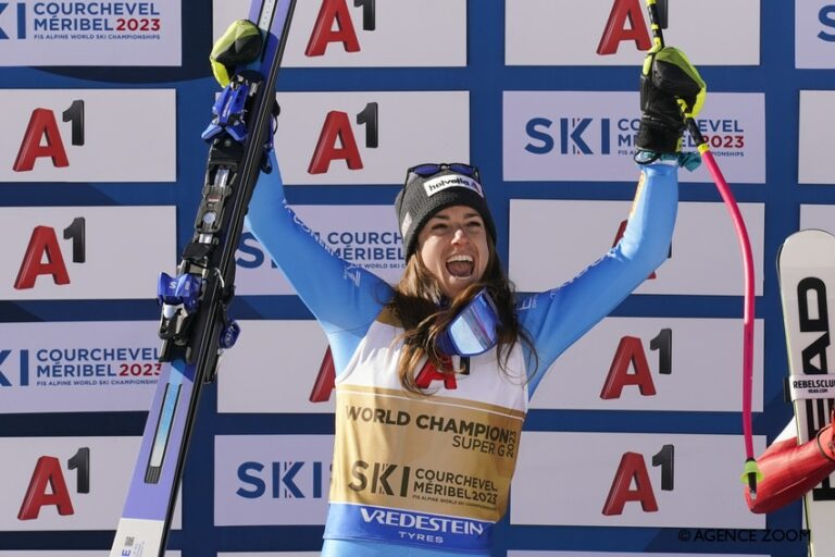 Super-G Courchevel Méribel : la surprise Marta Bassino