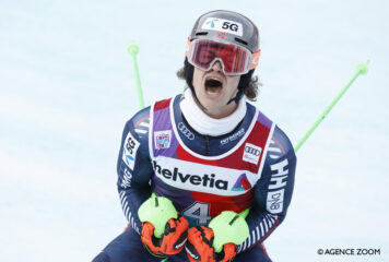 Coup de tonnerre dans la montagne de Sölden