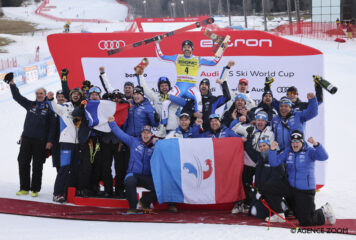 Cyprien Sarrazin fait résonner la marseillaise sur Bormio