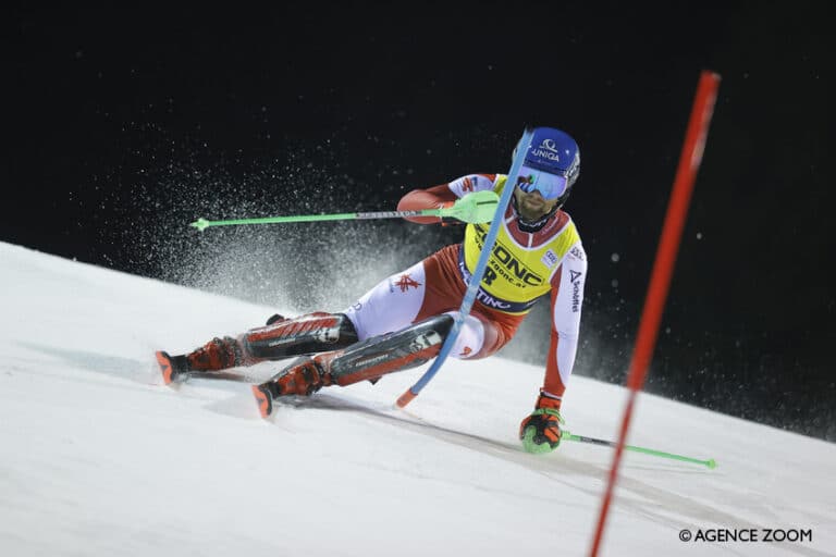 Marco Schwarz remporte le slalom de Madonna di Campiglio