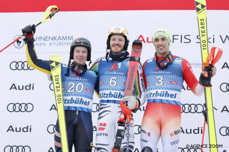 Slalom de Kitzbühel : victoire de Linus Strasser