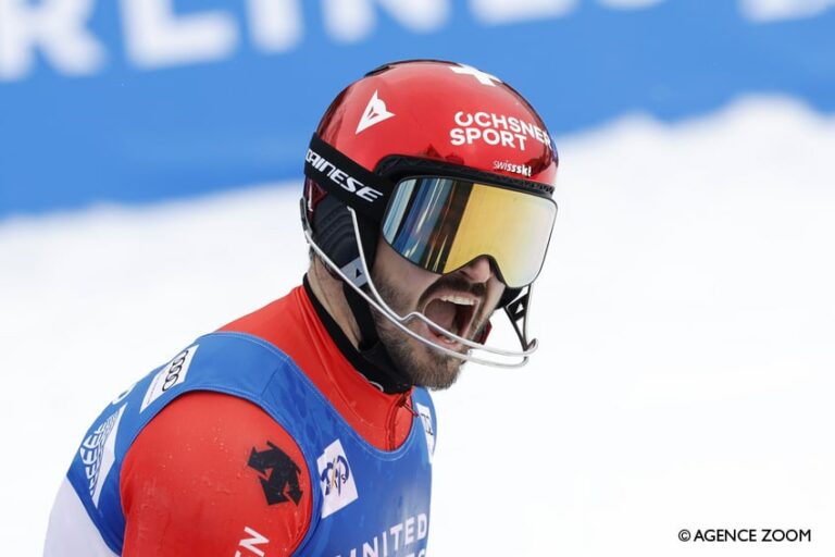 Première victoire en slalom de Loïc Meillard à Aspen