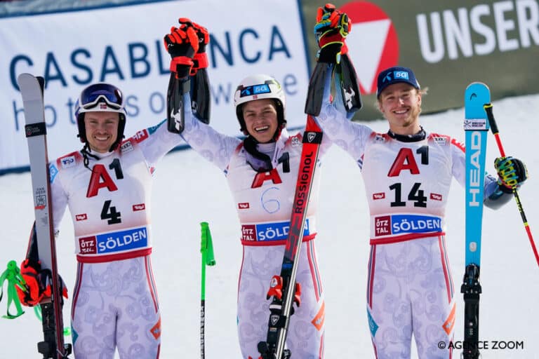 Géant Sölden : l’incroyable triplé norvégien