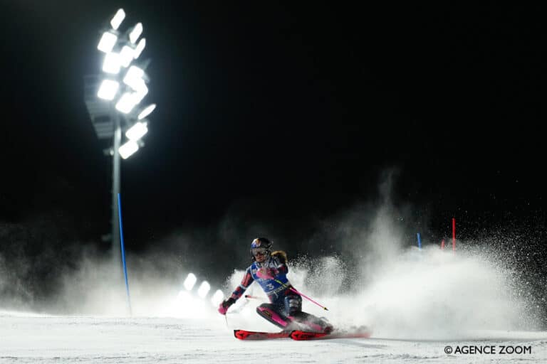 Zrinka Ljutic triomphe à Courchevel