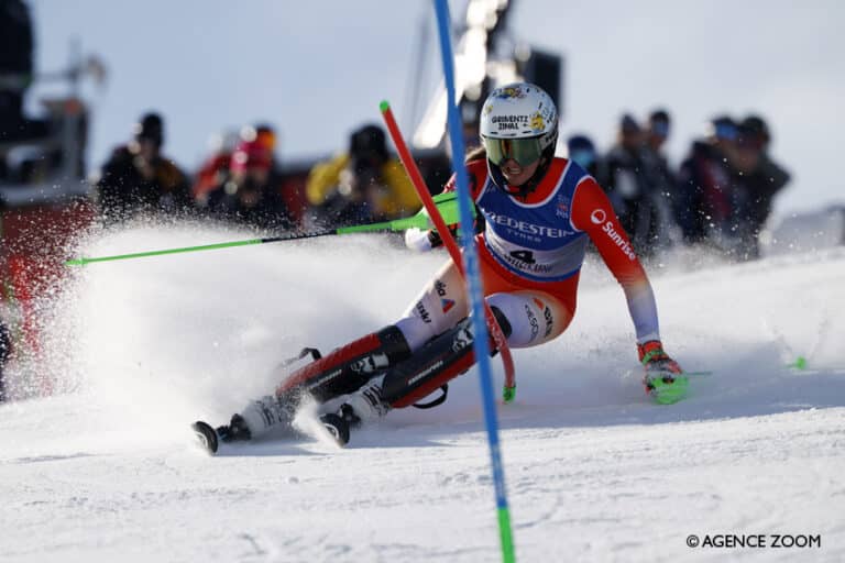 Camille Rast, Reine du slalom à Saalbach