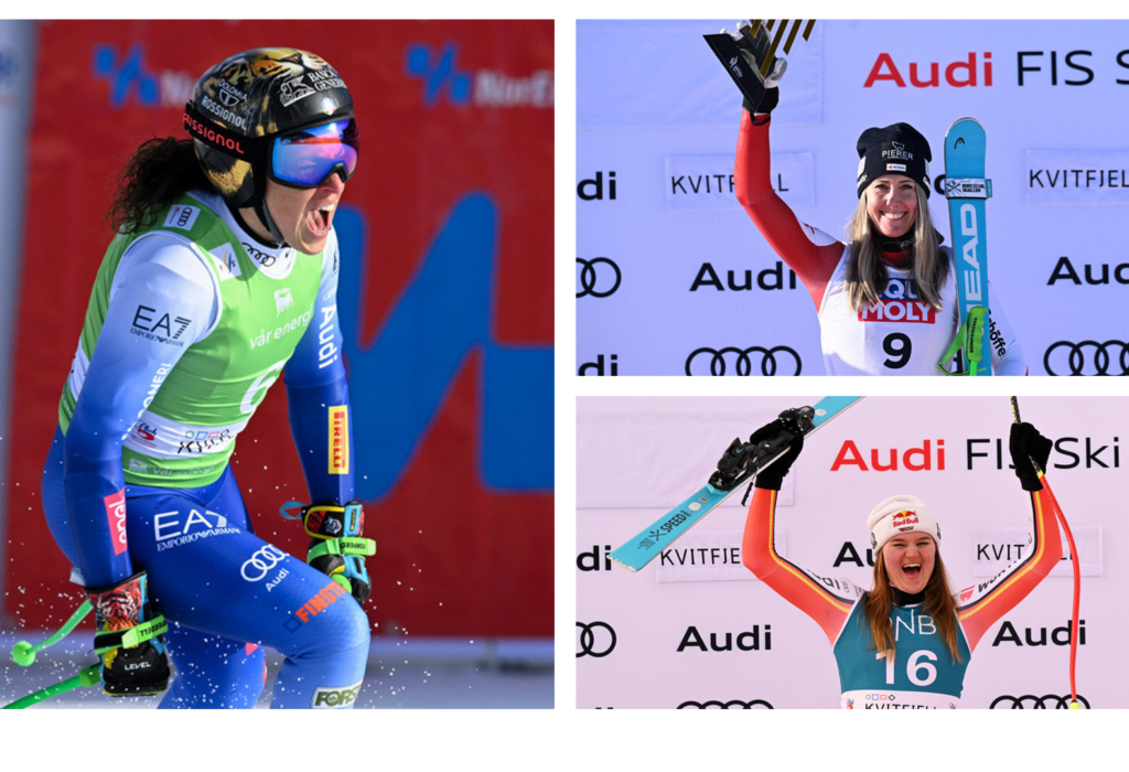 Kvitfjell : trois courses et trois gagnantes