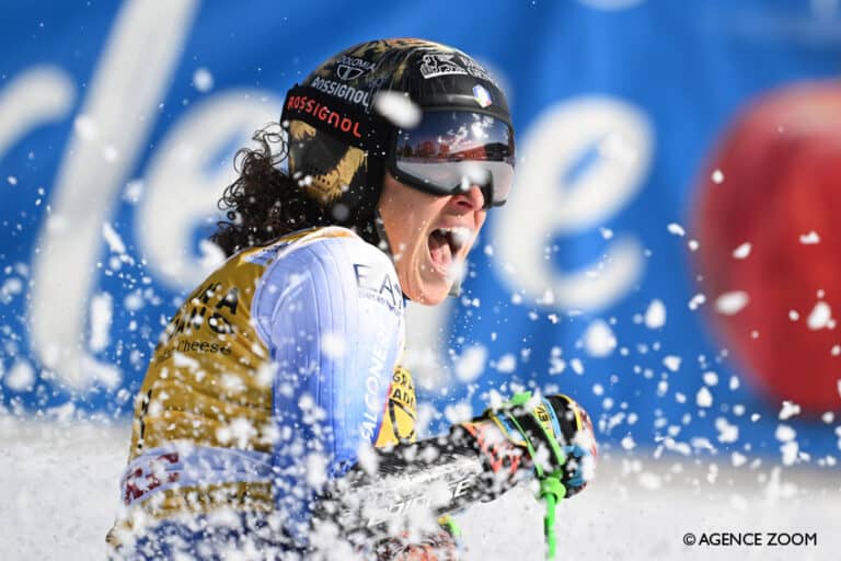 Federica Brignone survole le géant d’Are