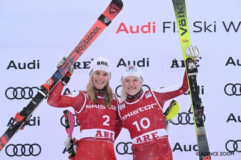 Doublé des Autrichiennes en slalom à Are