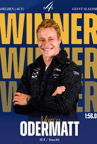 Ski alpin : Marco Odermatt remporte le Géant de Sölden