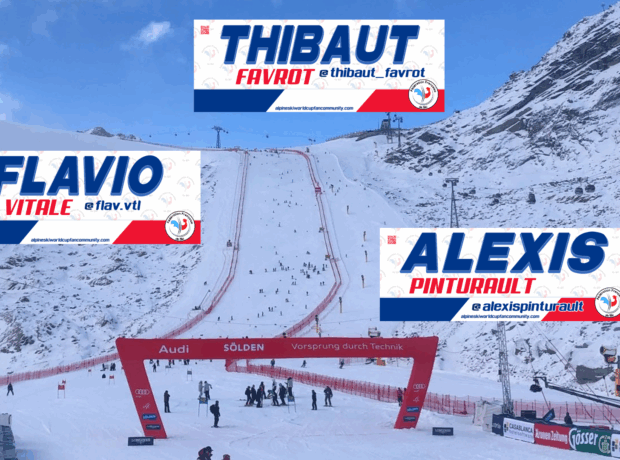 Solide entrée en matière des skieurs français à Sölden