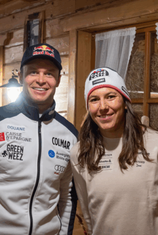 Wendy Holdener et Alexis Pinturault, premiers invités de la 3e saison de l’émission l’Après-Ski