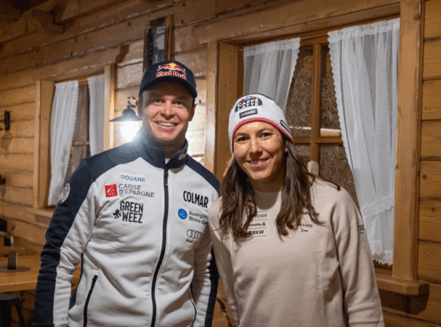 Wendy Holdener et Alexis Pinturault, premiers invités de la 3e saison de l’émission l’Après-Ski