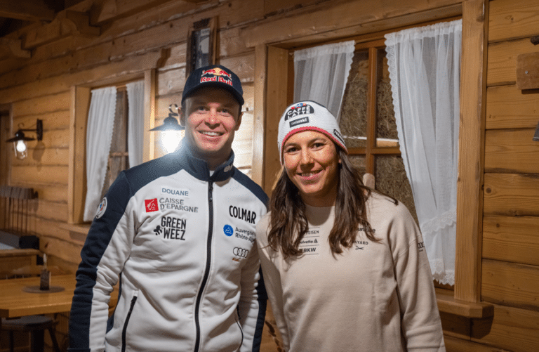 Wendy Holdener et Alexis Pinturault, premiers invités de la 3e saison de l’émission l’Après-Ski
