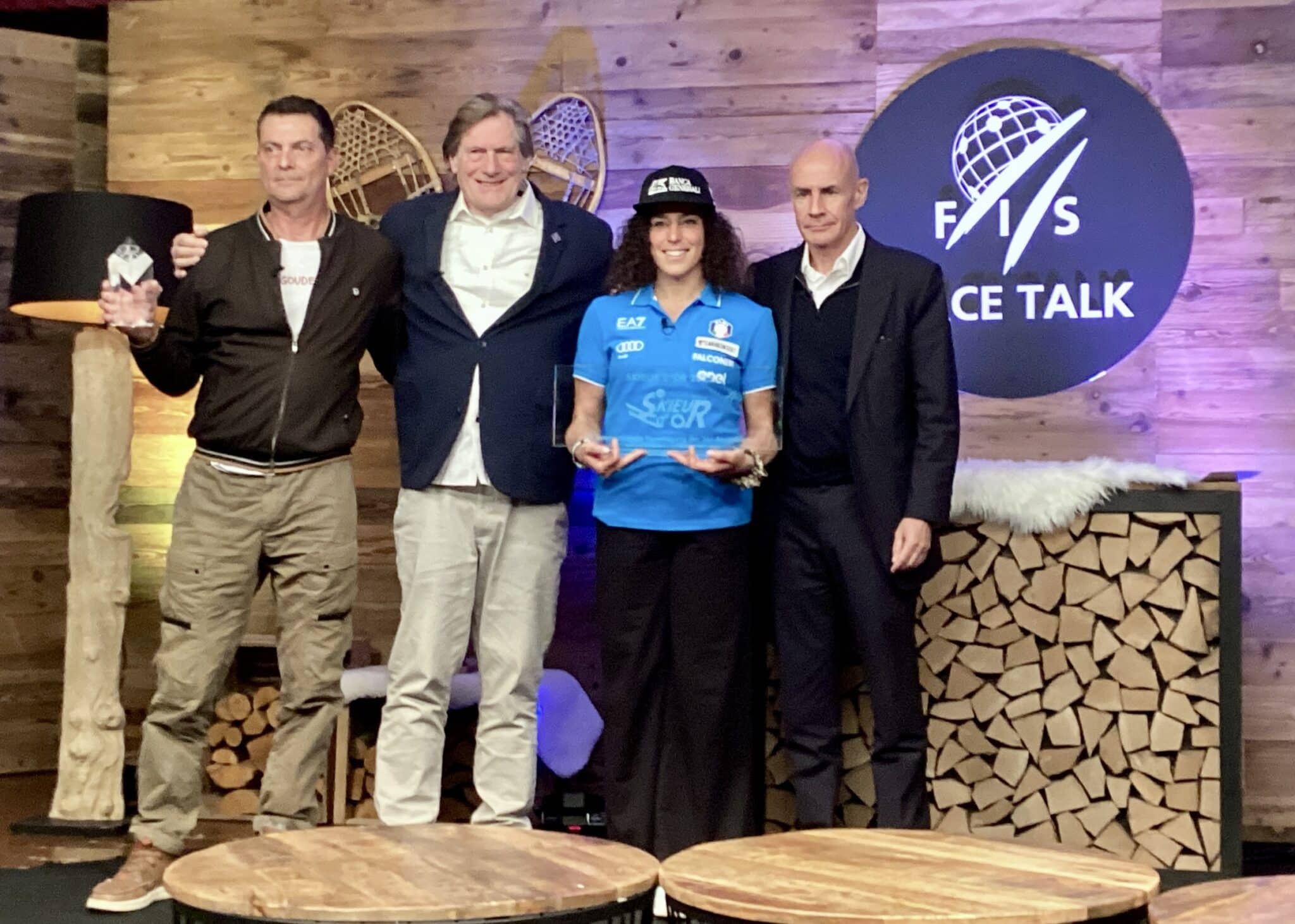 Federica Brignone élue « Skieur d’Or AIJS – Trophée Serge Lang 2025 »