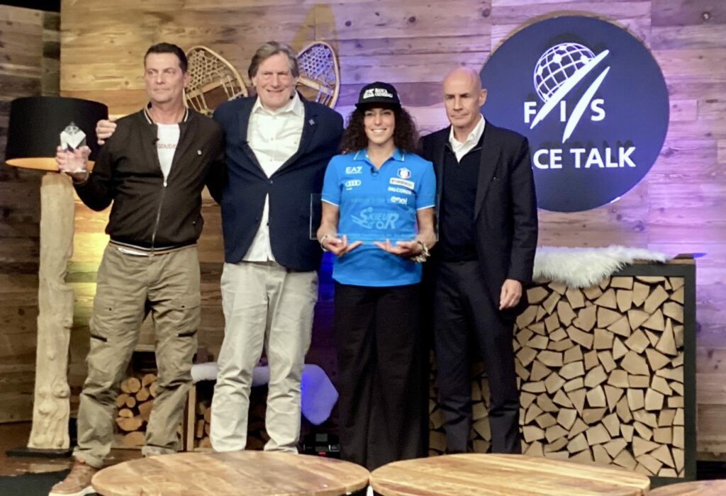 Federica Brignone élue « Skieur d’Or AIJS – Trophée Serge Lang 2025 »