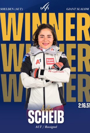 Julia Scheib ouvre l’hiver en beauté à Sölden