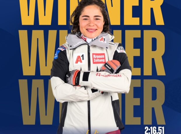 Julia Scheib ouvre l’hiver en beauté à Sölden
