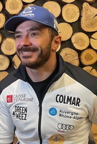 Cyprien Sarrazin de retour sur ses skis