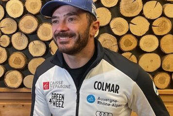 Cyprien Sarrazin de retour sur ses skis