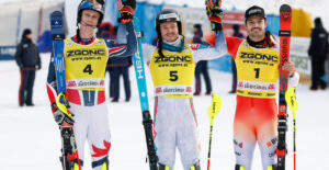 Slalom d’Alta Badia : McGrath s’impose, Noël deuxième
