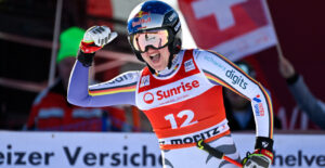 Emma Aicher remporte la deuxième descente de St-Moritz