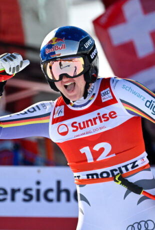 Emma Aicher remporte la deuxième descente de St-Moritz