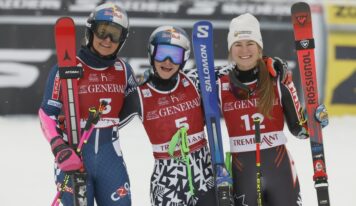 Alice Robinson survole le géant de Mont-Tremblant