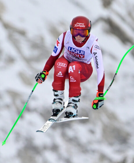 Cornelia Huetter remporte la descente de Val d&rsquo;Isère