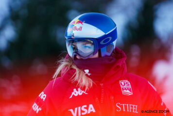 Lindsey Vonn : « Je suis tellement heureuse d’être de retour à Val d’Isère »